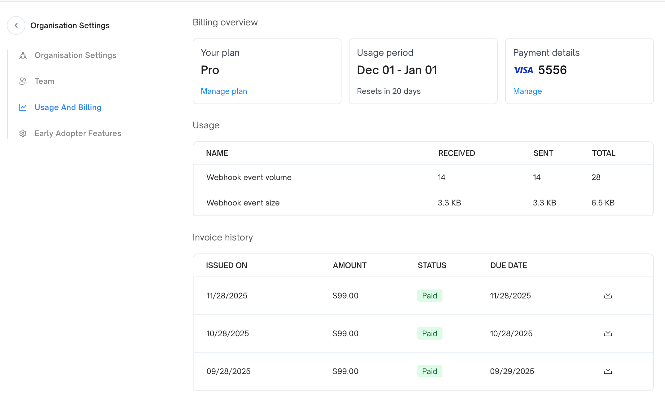 Billing Module
